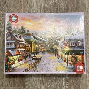 EUC Springbok Seasonal Delights “Christmas Eve” 1000 Piece Jigsaw Puzzle